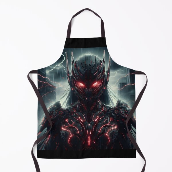 Item preview, Ninja Girl Cyberpunk designed and sold by GalleryBrisArt.