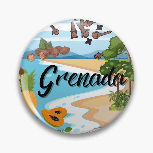 Item preview, Grenada  designed and sold by AnulaArt.
