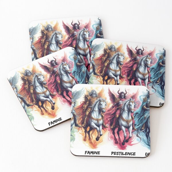 Item preview, Four Horsemen of the Apocalypse designed and sold by Halifaxartguy.