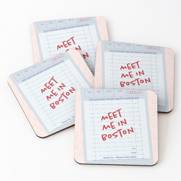 Item preview, Meet Me In Boston Poster designed and sold by jacquehenderson.
