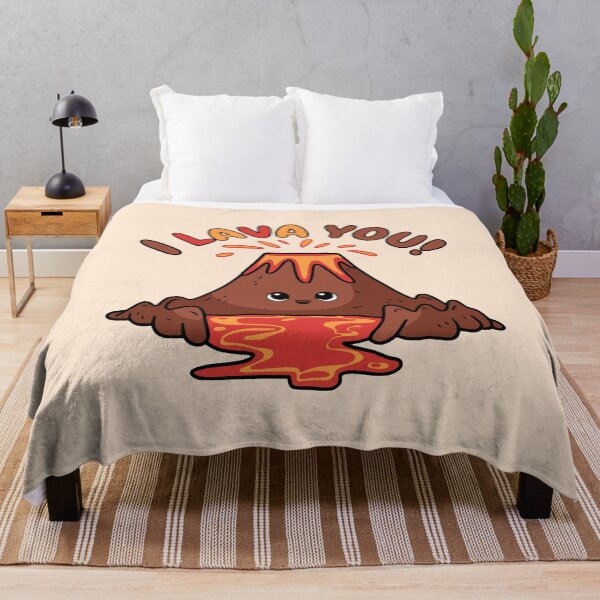 Item preview, I Lava You! Cute Volcano Pun designed and sold by PMCreative.