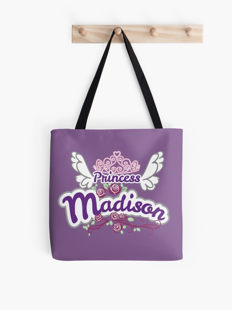 Princess Madison - Customized Name Gifts, Kids Name Madison, Custom  Princess Name Tote Bag for Sale by heavyhebi