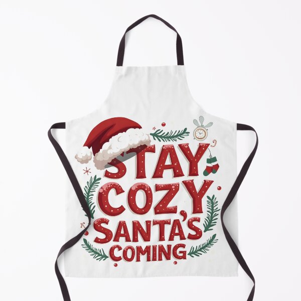 Item preview, Stay Cozy, Santa’s Coming - Fun and Festive Design designed and sold by  MAD's Recreation Studio.