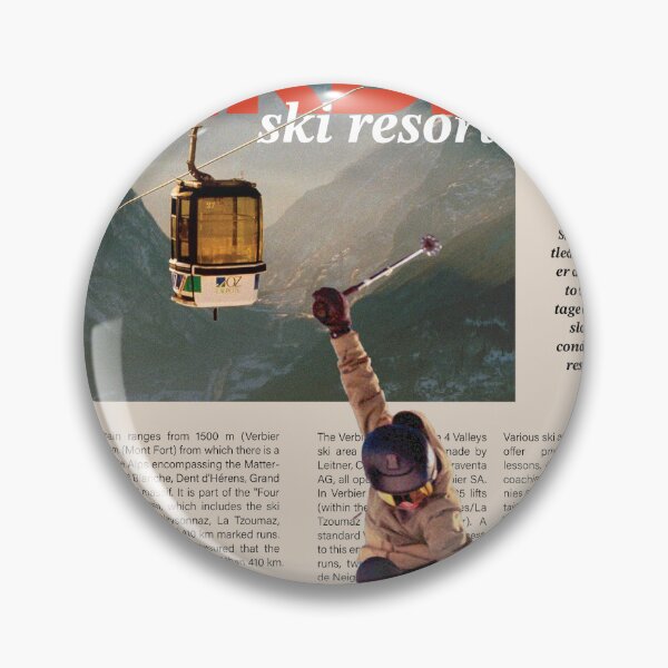 Item preview, Verbier Ski Poster designed and sold by jacquehenderson.