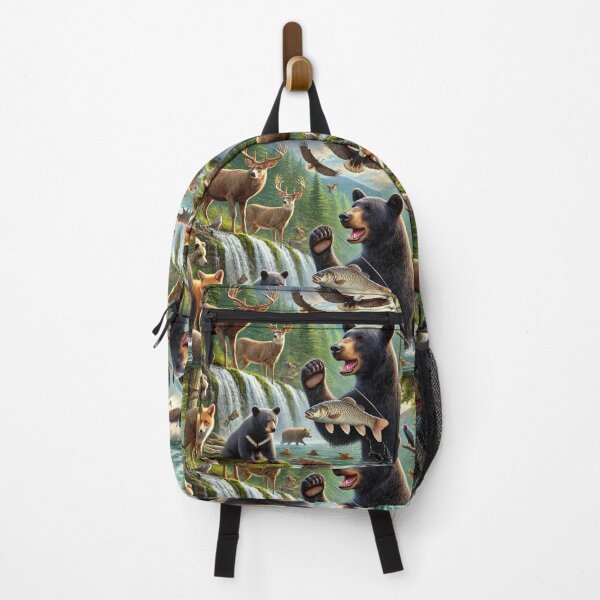 Item preview, Wild Bears in the Enchanted Forest of the Smoky Mountains designed and sold by Meta2Physical.