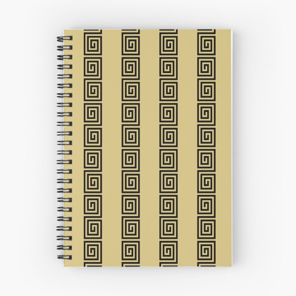 Item preview, Greek Key Stripes Black & Gold designed and sold by tonymagnerart.