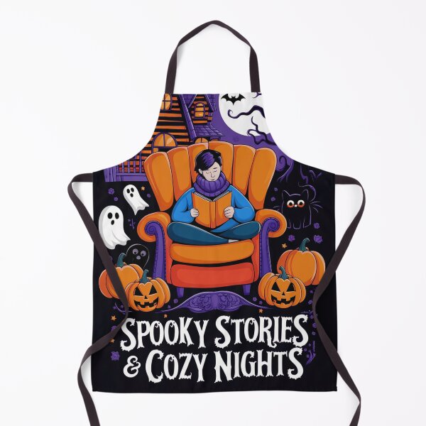 Item preview,  spooky stories & cozy nights designed and sold by ButterflyDira.