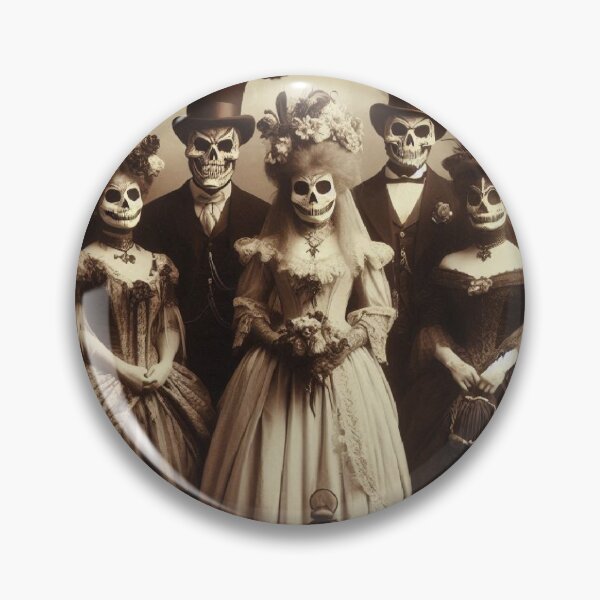 Item preview, Victorian Elegance Meets Halloween Spook in Sepia Tone designed and sold by freackly.
