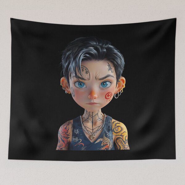 Item preview, Stylish Enigma: The Handsome Inked Legacy designed and sold by Blossence Designs.