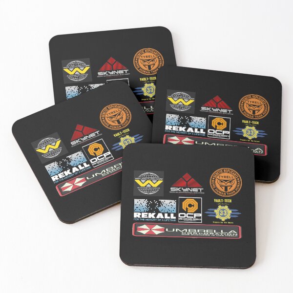 Item preview, Selection Of In-Movie Sci-Fi Company Logo's designed and sold by Iiswaz.