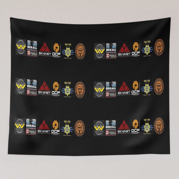 Item preview, Selection Of In-Movie Sci-Fi Company Logo's designed and sold by Iiswaz.