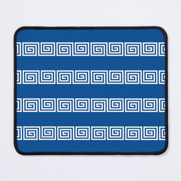 Item preview, Greek Key Stripes & White designed and sold by tonymagnerart.