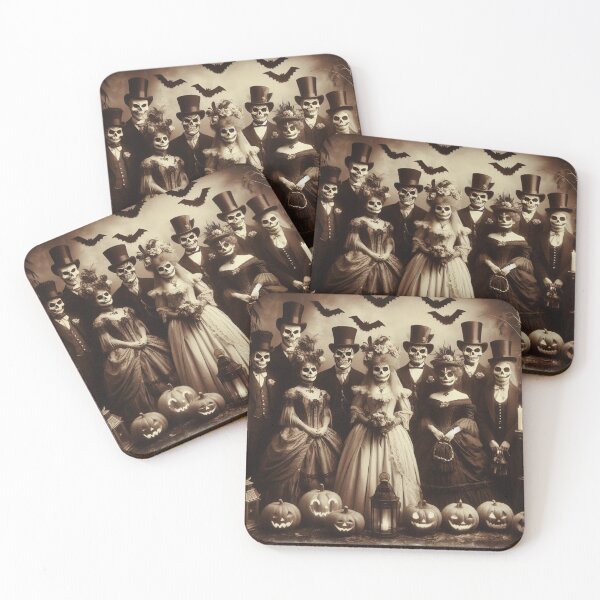 Item preview, Victorian Elegance Meets Halloween Spook in Sepia Tone designed and sold by freackly.