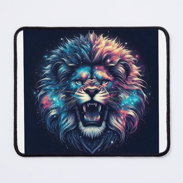 Item preview, A ROARING LION HEAD designed and sold by DigitalShop2024.