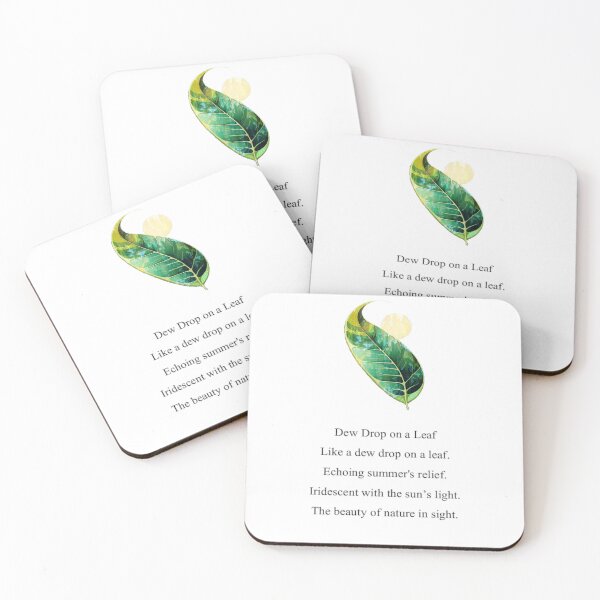 Item preview, Dew Drop on a Leaf designed and sold by SHPoetry.