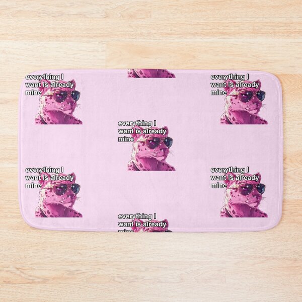 Item preview, Pink jaguar alpha female anime style meme quote  designed and sold by pinkuardesign.
