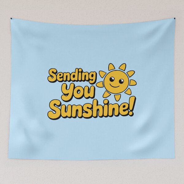 Item preview, Sending You Sunshine! Funny Sun Pun designed and sold by PMCreative.