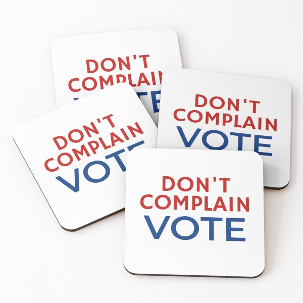 Item preview, Don’t Complain Vote Democracy Voter  designed and sold by The Junto Shop.