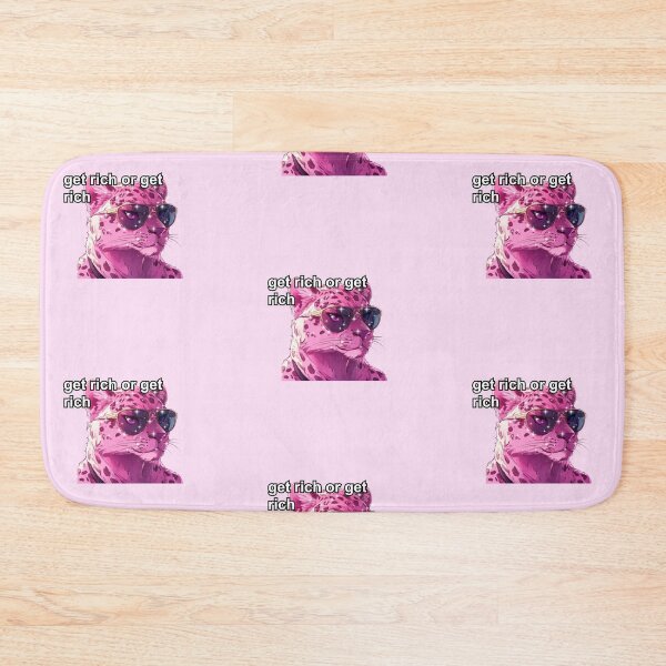Item preview, Pink jaguar alpha female anime style meme quote  designed and sold by pinkuardesign.