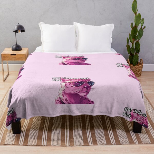 Item preview, Pink jaguar alpha female anime style meme quote  designed and sold by pinkuardesign.