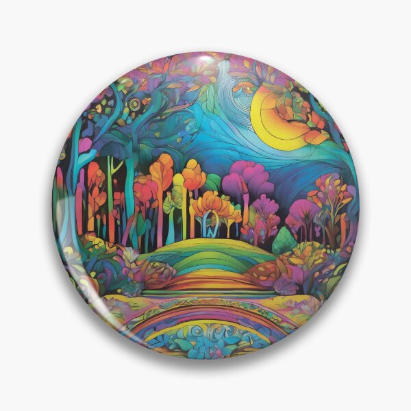Item preview, A beautiful colorful forest full of flowers. designed and sold by MagelliShop.