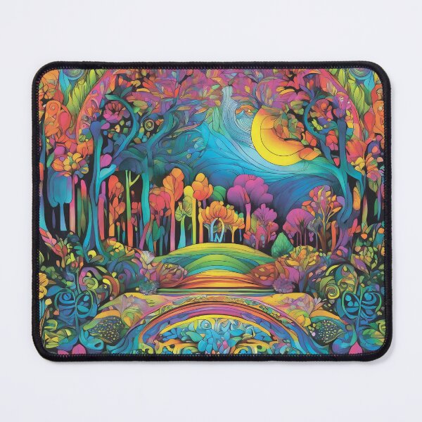 Item preview, A beautiful colorful forest full of flowers. designed and sold by MagelliShop.