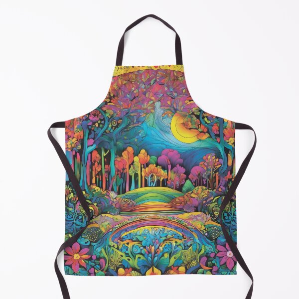 Item preview, A beautiful colorful forest full of flowers. designed and sold by MagelliShop.