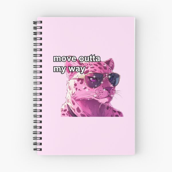 Item preview, Pink jaguar alpha female anime style meme quote  designed and sold by pinkuardesign.