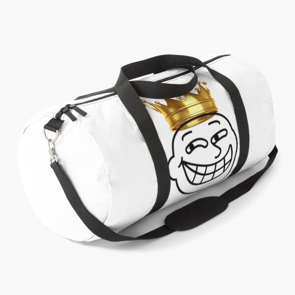 Item preview, Meta Meme Design. Parody of the Trollface meme with a crown with the text "He started it all." Perfect gift. designed and sold by StyleFused.