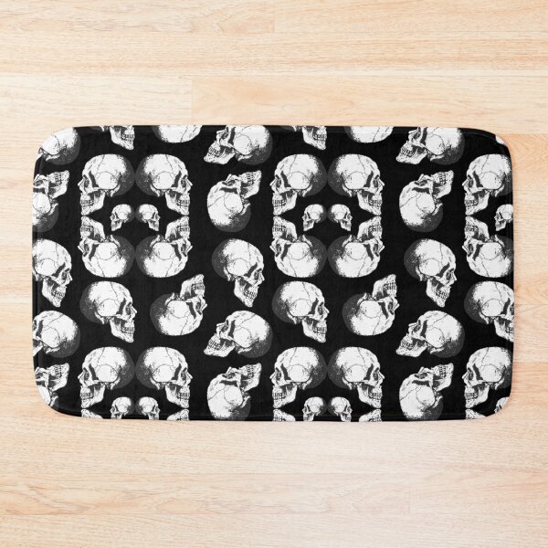 Item preview, Rotating Skulls On Black designed and sold by Haunted Moon.