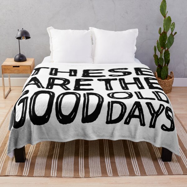 Item preview, These Are The Good Old Days Retro Vibes Inspirational Quote designed and sold by digifaxdesign.