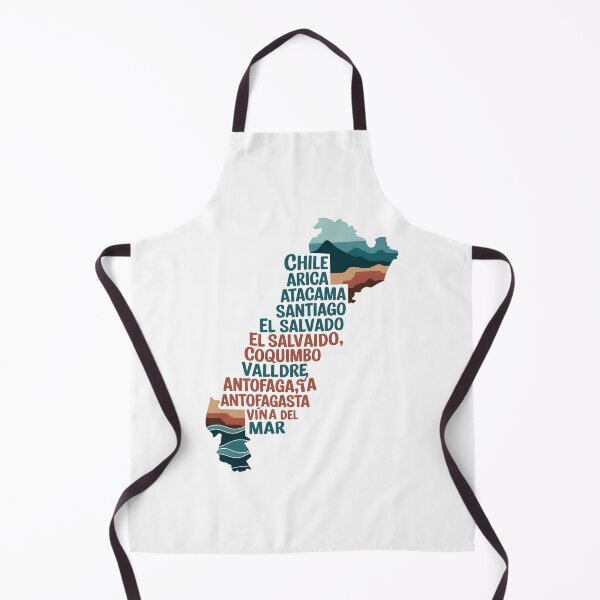 Item preview, Exploring Chile - Map(2) designed and sold by wanderenergi.