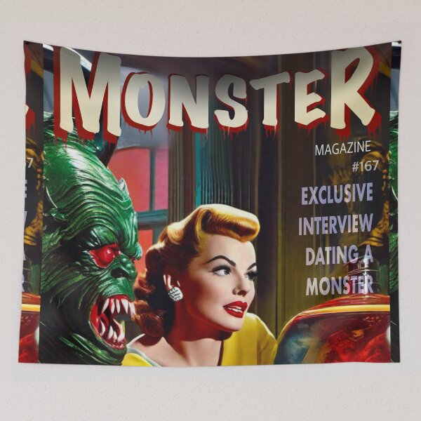Item preview, Monster Magazine 167 designed and sold by MatrixTattoo.