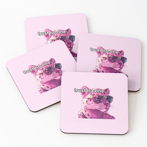 Item preview, Pink jaguar alpha female anime style meme quote  designed and sold by pinkuardesign.