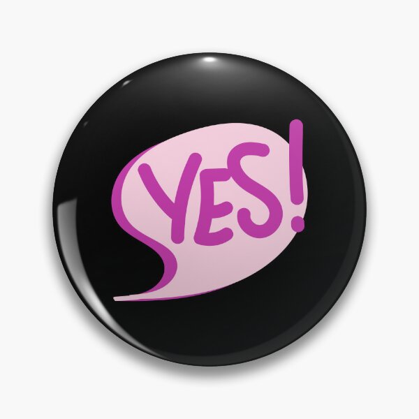 Artikelvorschau, Yes Speech Bubble entworfen und verkauft von Jeallan Designs.