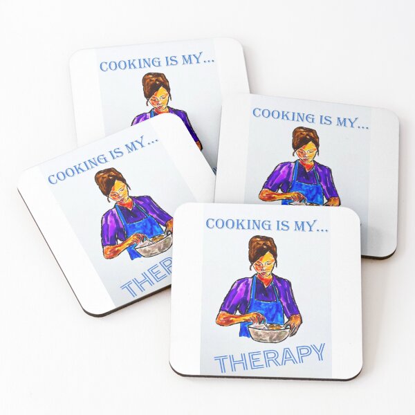 Item preview, Girl Cooking Therapy  designed and sold by SJHorsfall.