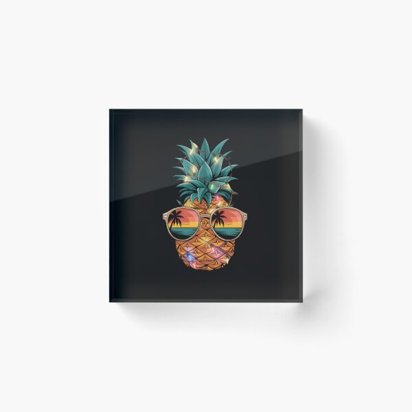 Item preview, Pineapple Christmas Tree Lights Sunglasses Women Boys Colorful  designed and sold by clothesy7.