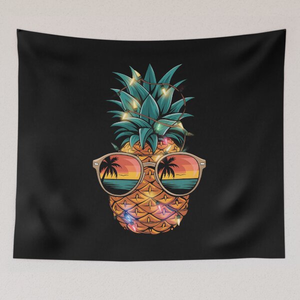 Item preview, Pineapple Christmas Tree Lights Sunglasses Women Boys Colorful  designed and sold by clothesy7.