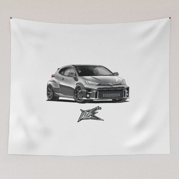 Item preview, toyota gr yaris XP210 gray  designed and sold by NaquashM.