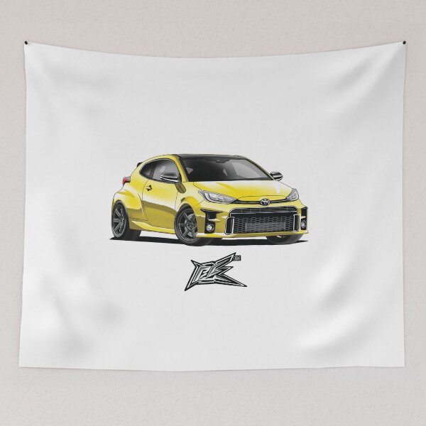 Item preview, toyota gr yaris XP210 yellow  designed and sold by NaquashM.