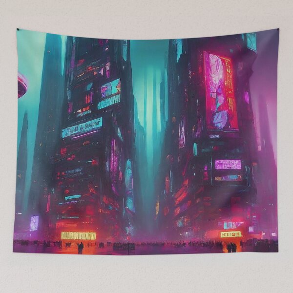 Item preview, Cyber Skyscrapers designed and sold by GabrielWest.