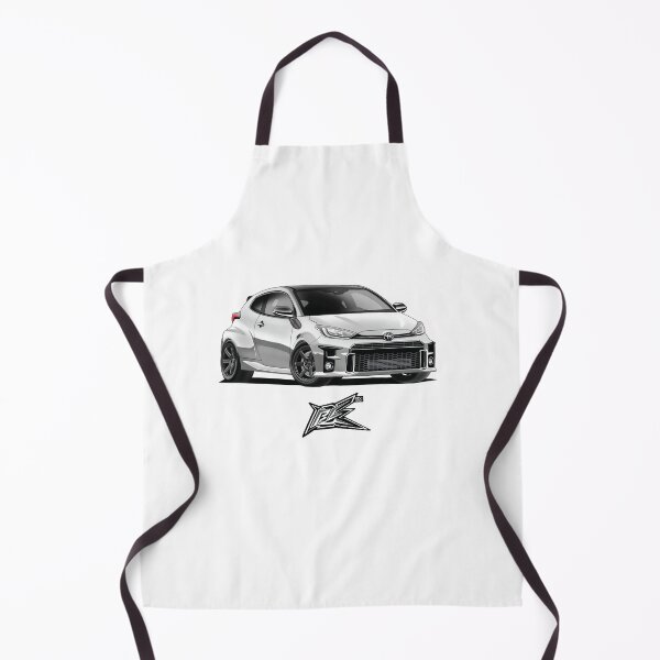 Item preview, toyota gr yaris XP210 white designed and sold by NaquashM.
