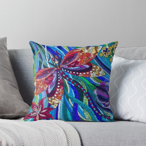 Item preview, Mosaic Dragonfly designed and sold by JulieEdmundsArt.