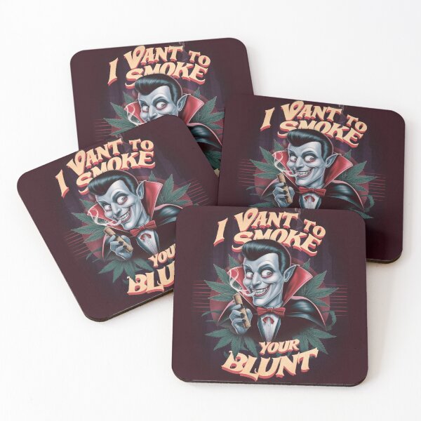 Item preview, I Vant To Smoke Your Blunt - Pot Vampire designed and sold by JLEmporium.