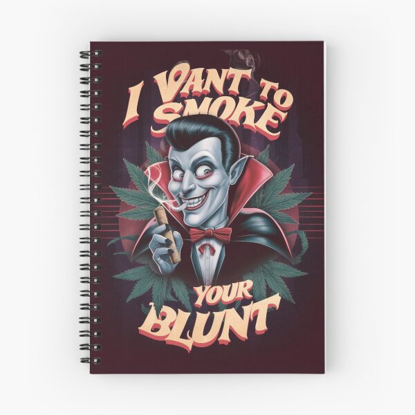 Item preview, I Vant To Smoke Your Blunt - Pot Vampire designed and sold by JLEmporium.
