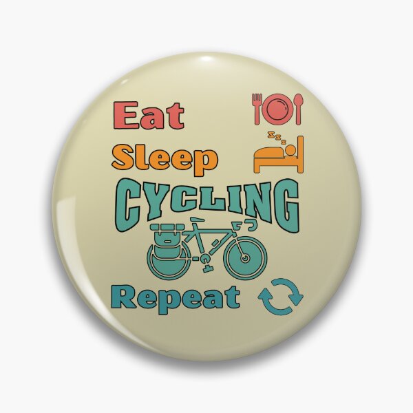 Item preview, Eat Sleep Cycling Repeat designed and sold by Guess4best.