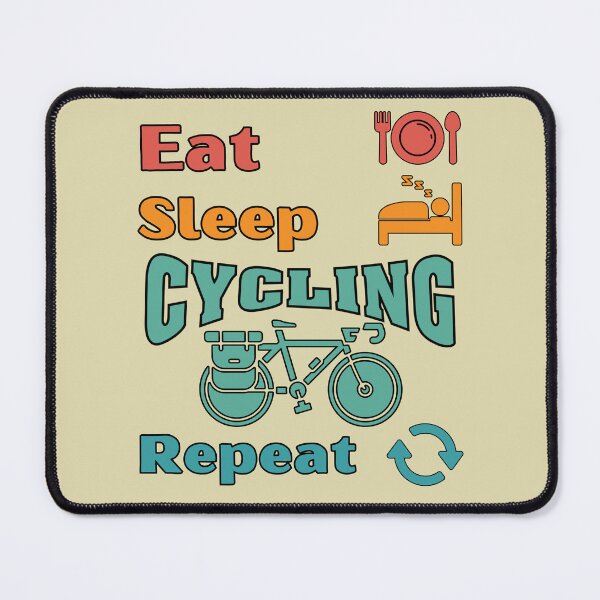 Item preview, Eat Sleep Cycling Repeat designed and sold by Guess4best.