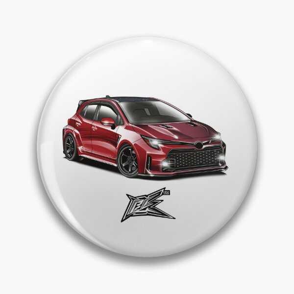 Item preview, toyota gr corolla deep red  designed and sold by NaquashM.