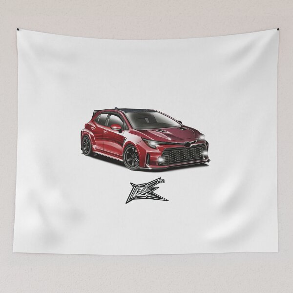 Item preview, toyota gr corolla deep red  designed and sold by NaquashM.