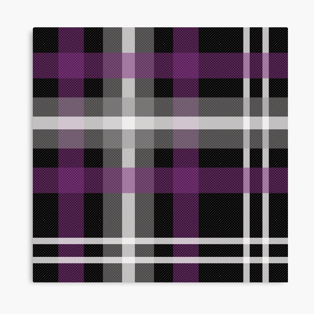 Plaid Ace Pride Flag Colour Scheme Poster By Dysperdis Redbubble